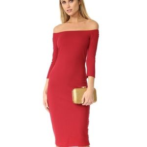 Bailey 44 off the shoulder Broad Reach Red dress L